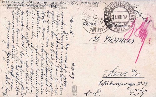 Feldpostamt pola 1917 - feldpostamt,