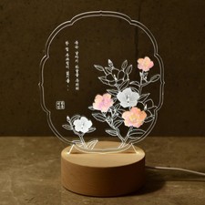 Design LED Handgemachte Bambus