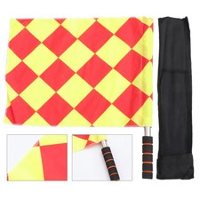  Schiedsrichter Fahnen Fussball Zubehör Schiedsrichterflagge Kleine