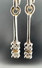 Ohrhänger 585 Weißgold 14