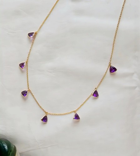 Echt trillion amethyst 10k - trillion,