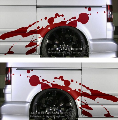 Splash flecken 130cm b81 - 2x,