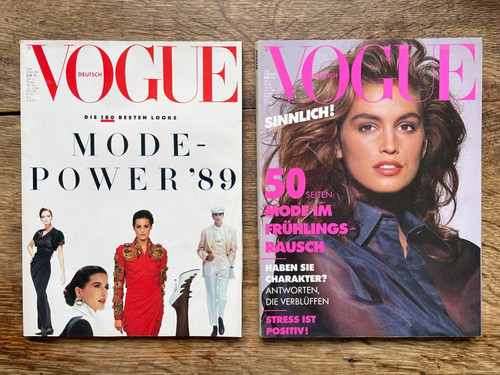 Vintage vogue januar - vogue, januar/februar