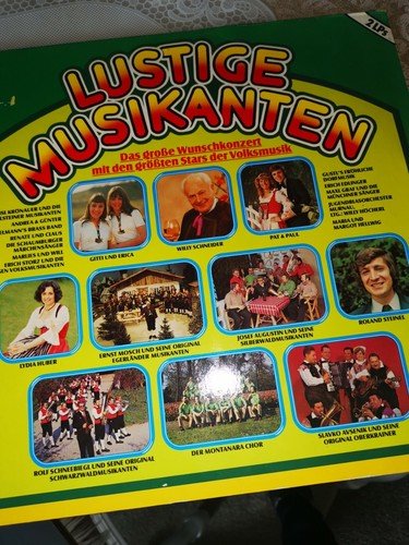Schallplatte lustige