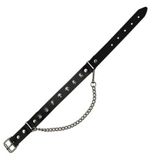 Stiefelkette aus leder flache - aus,