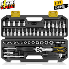 Steckschlüsselsatz, 47-Teilig