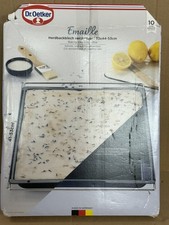 dr.oetker emaille herdbackblech verstellbar 33x44-53cm