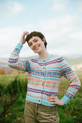 Eribe kinross cardigan - mural, |