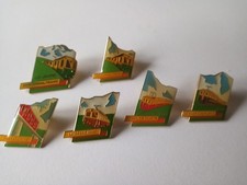 Wengernalpbahn  2x + 4x verschiedene Schweiz - Pin  Werbepin