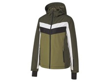 CRIVIT Damen Skijacke mit THERMOLITE® EcoMade-Technologie Khaki, L44/46 - B-Ware