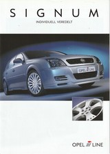 Prospekt Irmscher Zubehör Opel Signum 03/04 2004