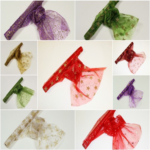 Organza stoff rolle - stoff, bedruckt