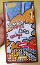 WoowCase Wiko Ridge FAB 4G Hülle Handyhülle Silikon Schutzhülle flexibel rosa