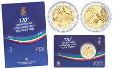 ITALIEN 2 EURO 170 JAHRE STAATSPOLIZEI 2022 COINCARD
