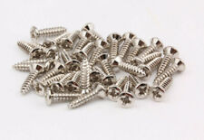 Pickguard and Backplate screws 3x12mm Nickel fits Fender ® Guitars 50 Stück