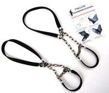 PINGUIN SCHNEEKETTEN FÜR SCHUHE - GLEITSCHUTZ - SPIKES - UNIVERSALGRÖSSE