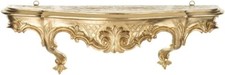 Wandkonsole Barock Antik Hängekonsole 49x17 Wandablage Spiegelkonsole Wandregal