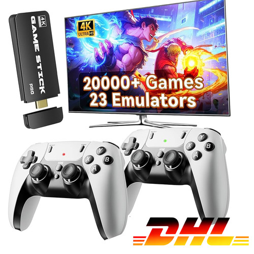 Retro spielkonsole 64gb - 4k,