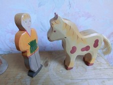 Holztiger figuren bauernhof - figuren,