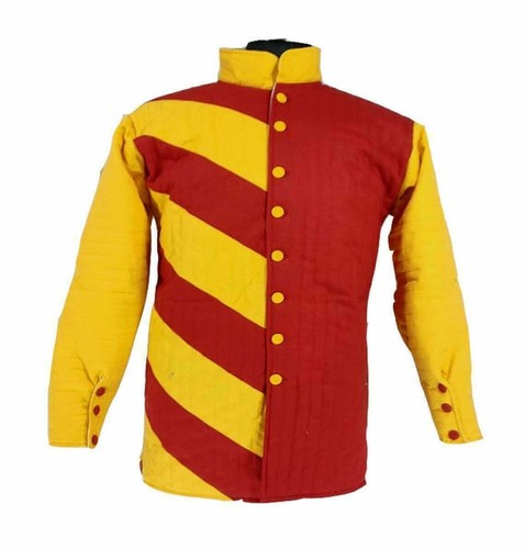 Mittelalterliche gambeson gelb - gambeson,