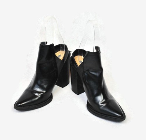 Zara schwarze leder - schwarze,