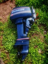 Evinrude 6 ps Aussenborder 2 Takt, voll funktionsfähig mit Zubehör