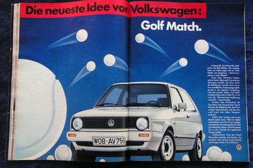 Golf originale werbung - golf, 2,