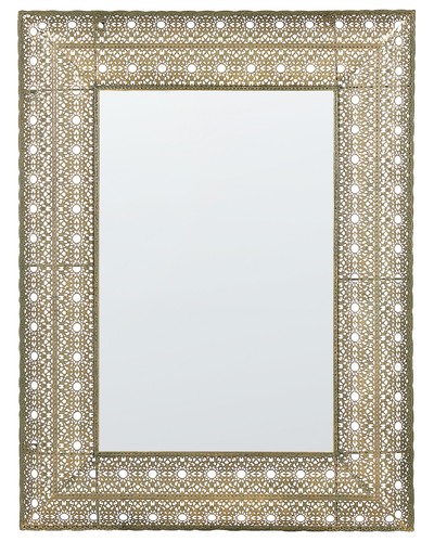 Moderner wandspiegel gold - in,