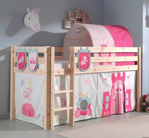 Spielbett hochbett kinderbett - hochbett,