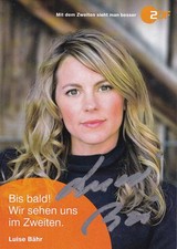 Autogramm - Luise Bähr (Die Bergretter)