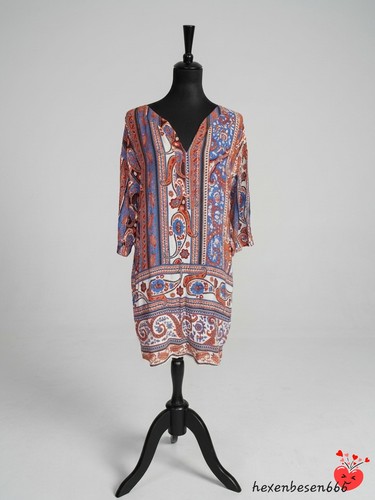 Zara hippie boho - kleid, paisley
