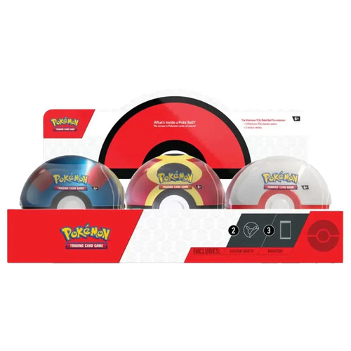 Pokémon pokeball tin - pokémon,