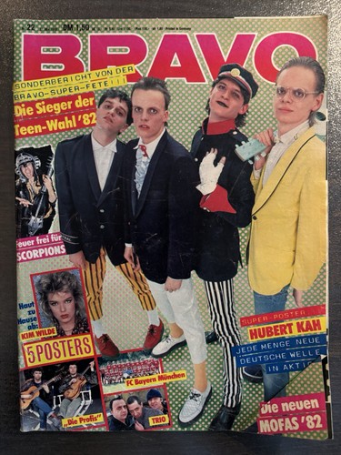 Bravo 1982 ohne poster - 22/1982,