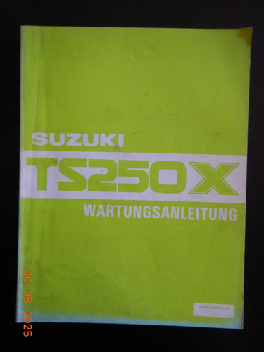 Wartungsanleitung suzuki ts250 - wartungsanleitung,