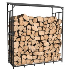 XXL Brennholzregal Kaminholzregal Feuerholzregal Brennholzlager Holzlager Außen