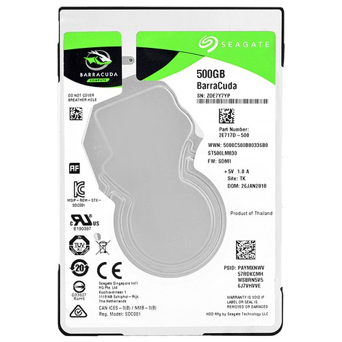Festplatte seagate st500lm030 - festplatte,