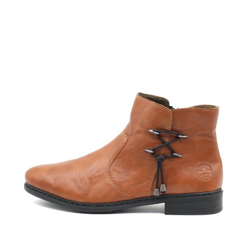 Rieker damen stiefel braun - stiefel,