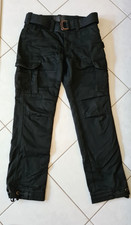 John Doe Regular Cargo Motorrad Textilhose schwarz Gr. 34/34
