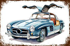 Retro Blechschild AUTO CAR PKW