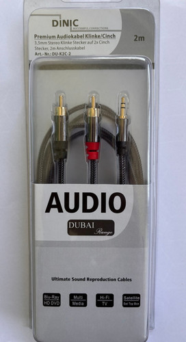 Dinic premium audiokabel - premium,