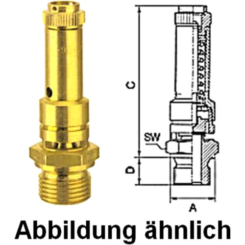 Sicherheitsventil bar - 11,