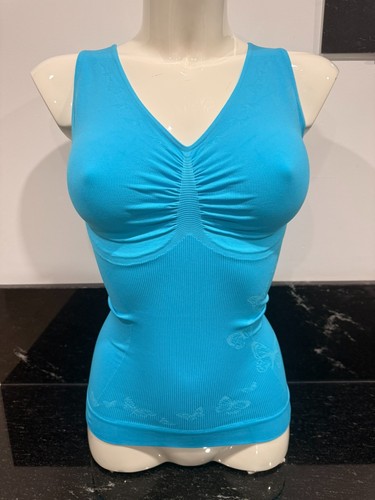 Schlankstütz mieder top blau - top,