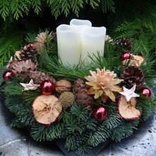 Adventskranz Adventsgesteck