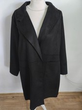 MADE IN ITALY toller leichter Wildlederimitat Mantel  Gr. 38 40 42 44 NEU