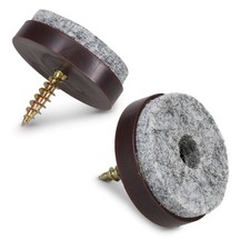 50x Filzgleiter mit Schraube Stuhlgleiter Bodenschutz Gleiter Schutz Stühle