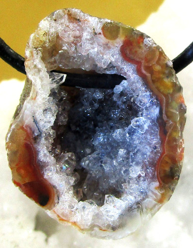 Achat geode gebohrt - ,