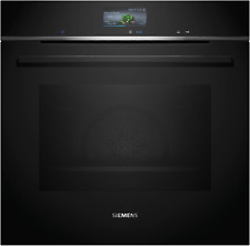 Siemens iQ700, Einbau-Backofen, 60 x 60 cm,Schwarz, Edelstahl HB776G1B1 (AS24)