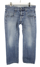 G-Star Radar Straight FO Herrenjeans W36/L32 Whiskers Neu Knopf Fly Denim