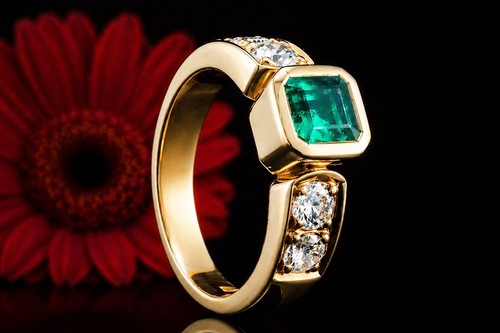 Klassischer ring mit - klassischer,
