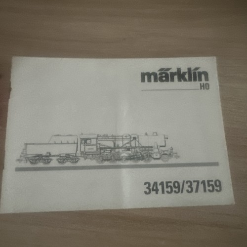 Märklin gebrauchsanleitung - märklin,